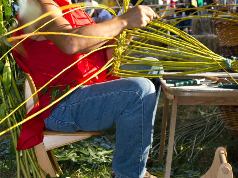 Korb flechten Kurs